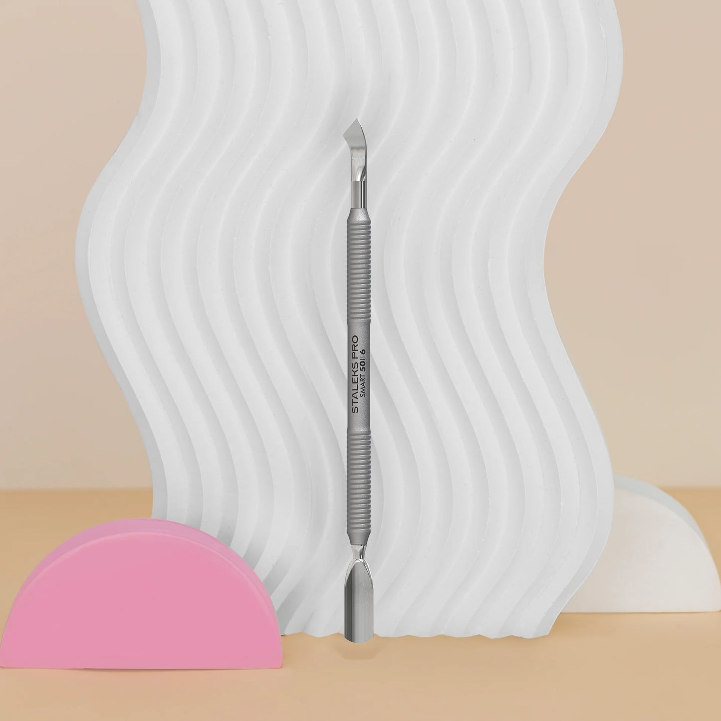 Manicure Pusher SMART 50 Type 6 (Rounded Narrow Pusher & Bent Blade)