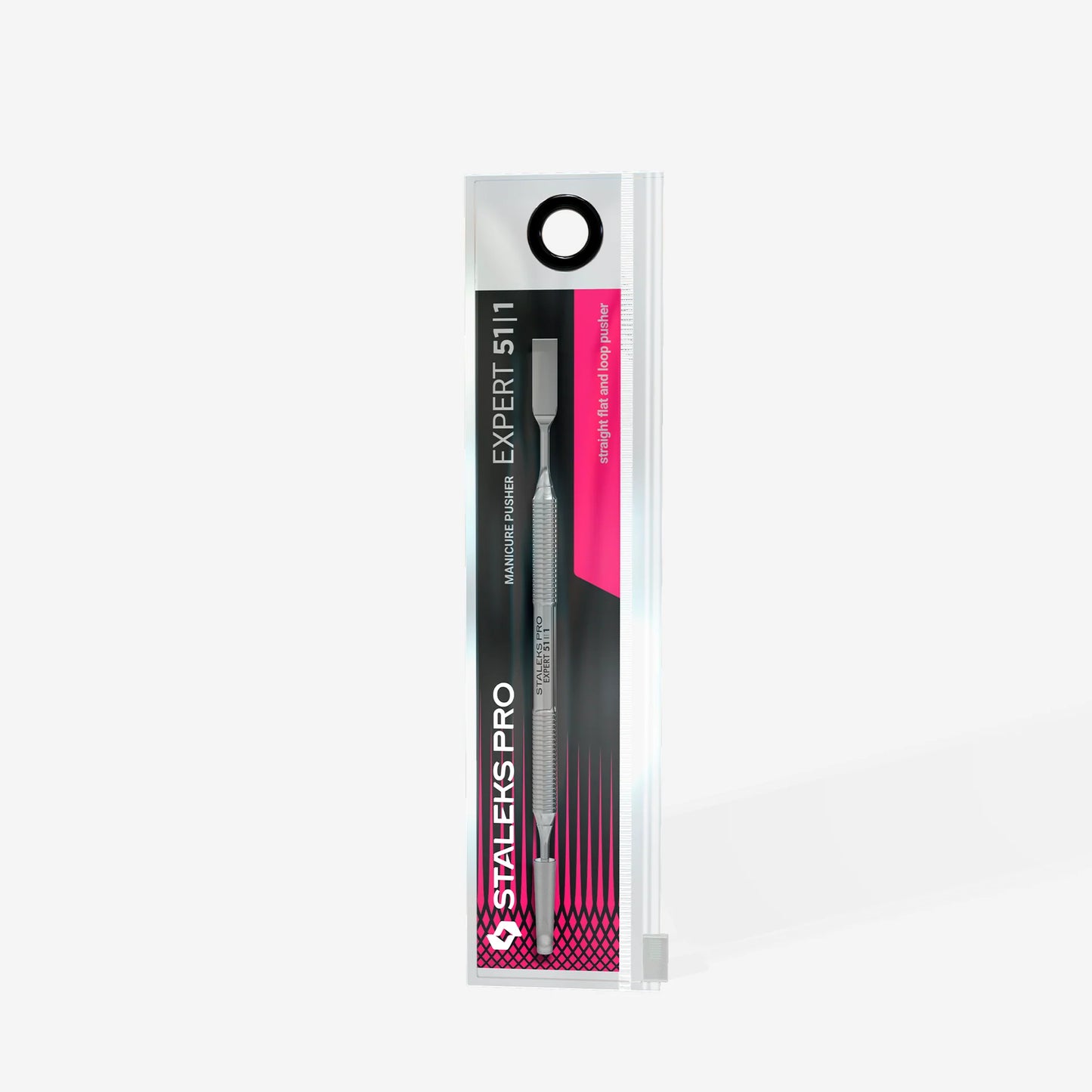 Manicure Pusher EXPERT 51 Type 1 (Straight Flat & Loop Pusher)