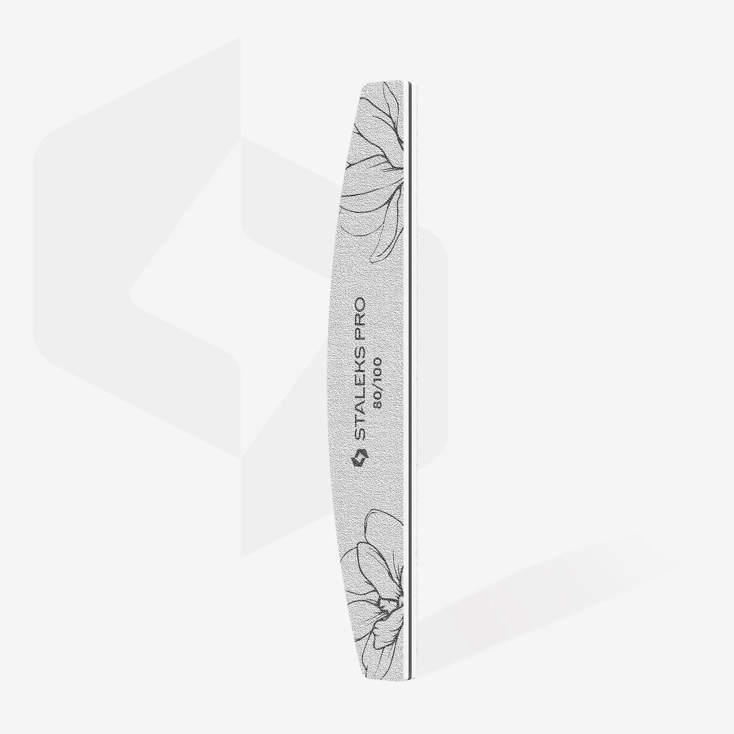 STALEKS EXPERT 40 Crescent Mineral Nail File (25 pc)